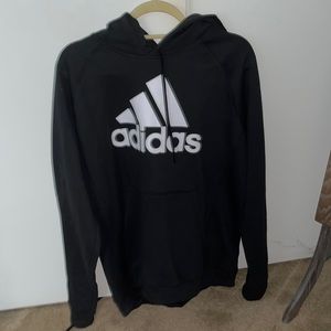 Adidas black sweatshirt mens size XL